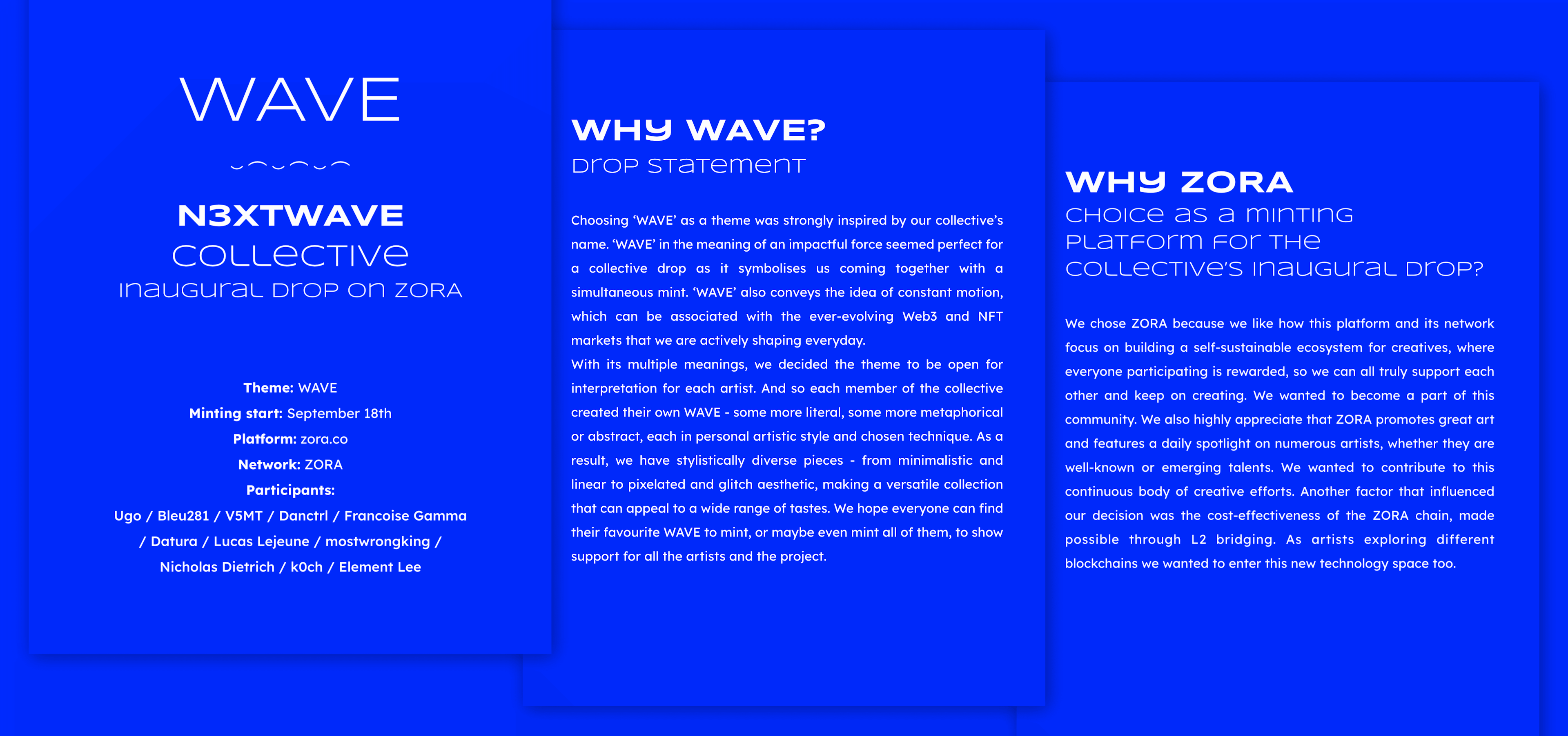 Pages from WAVE_ZORA_Drop_by_N3XTWAVE_Collective_Info.pdf I wrote and designed.