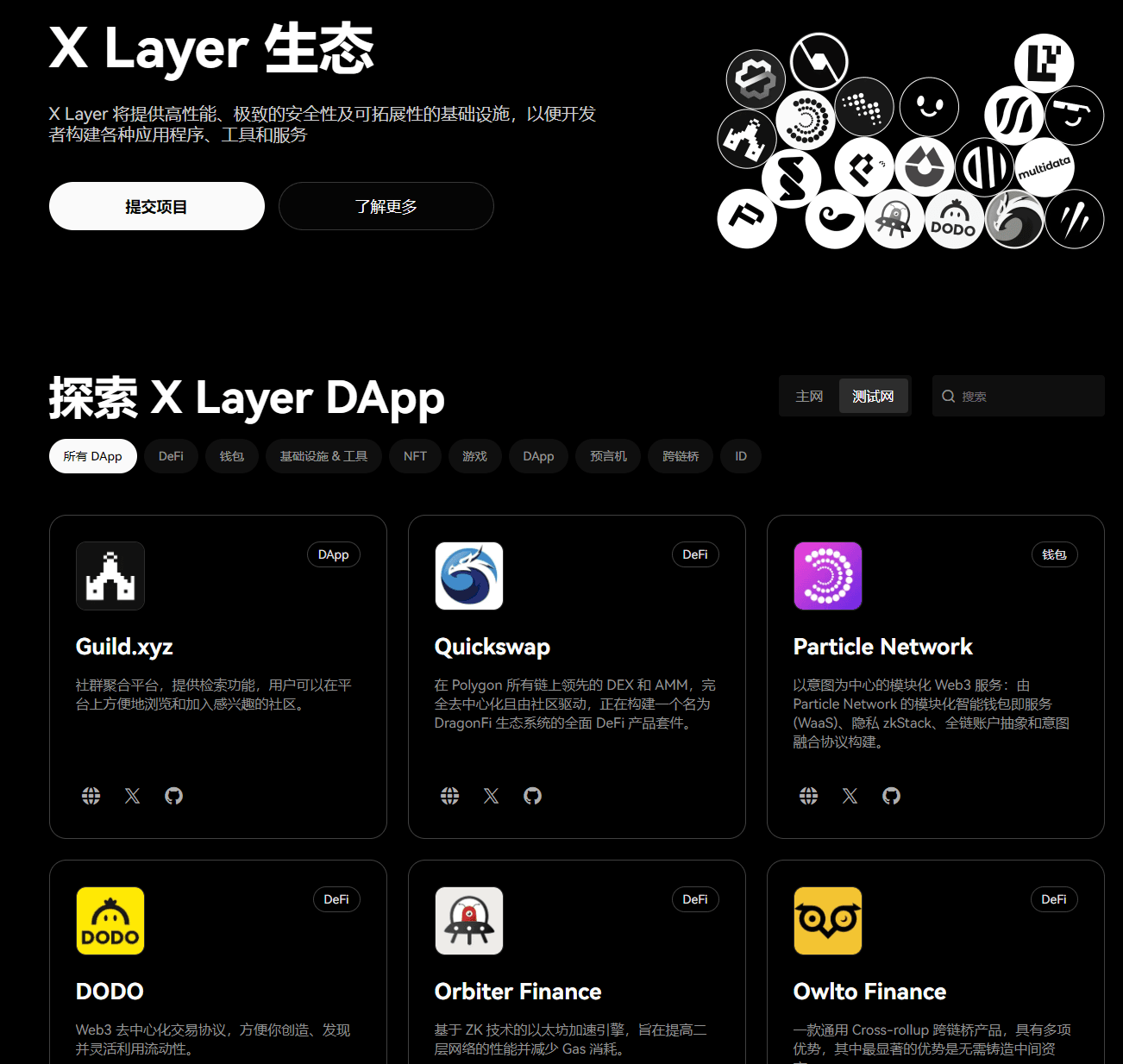 OKX-X Layer生态一览