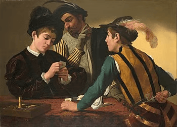 A proper “forever” game? | “The Cardsharps”, c. 1594, Caravaggio | Image Credit: Wikipedia