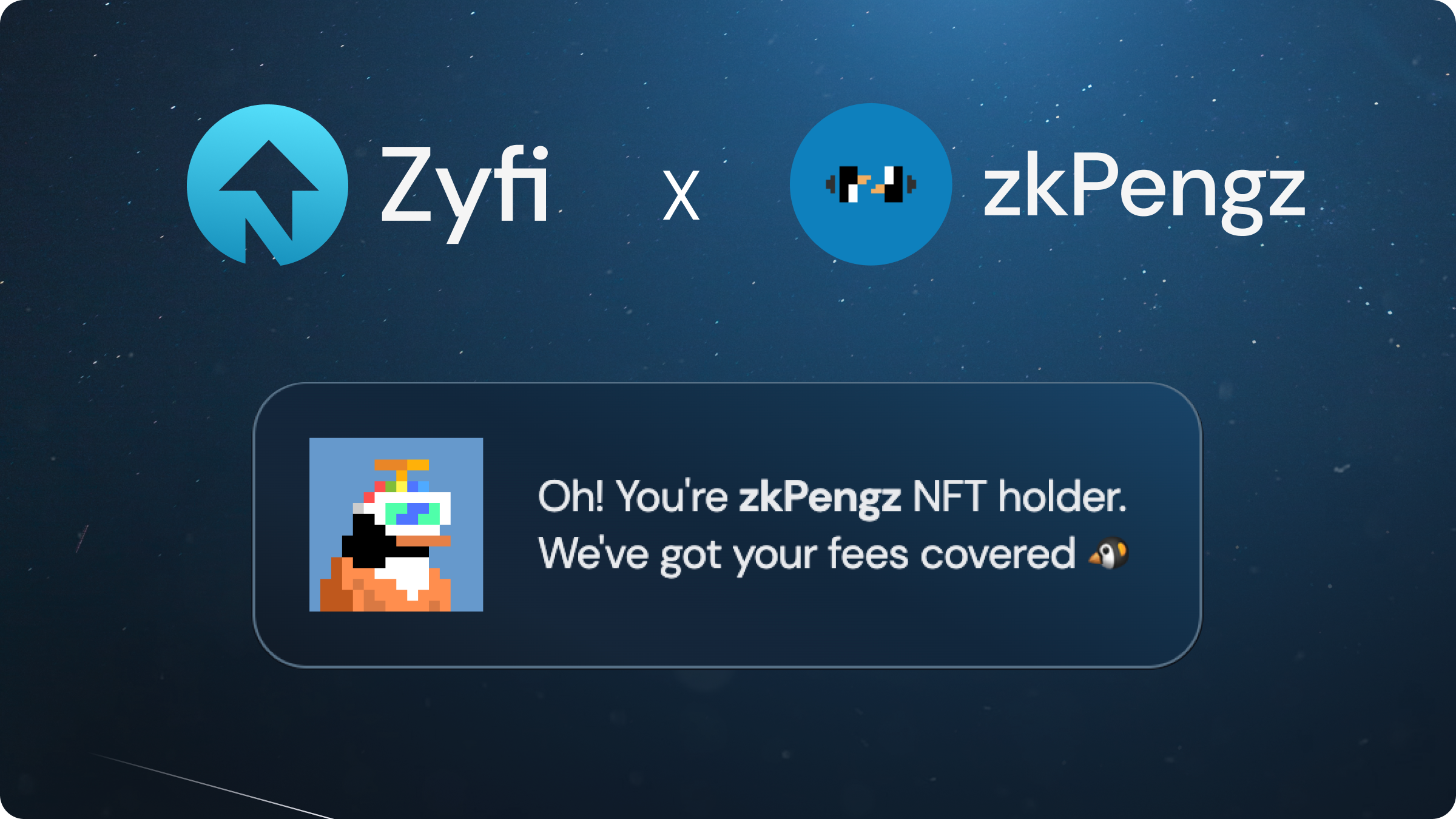 zkPengz NFT Holders enjoy free-swaps