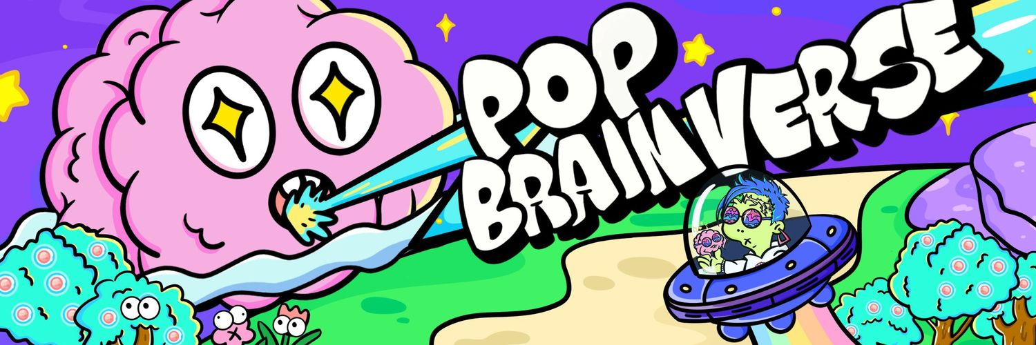 POP BRAINVERSE is a creative world! We are web3 fashion artist brand, start with a 10k PFP project.