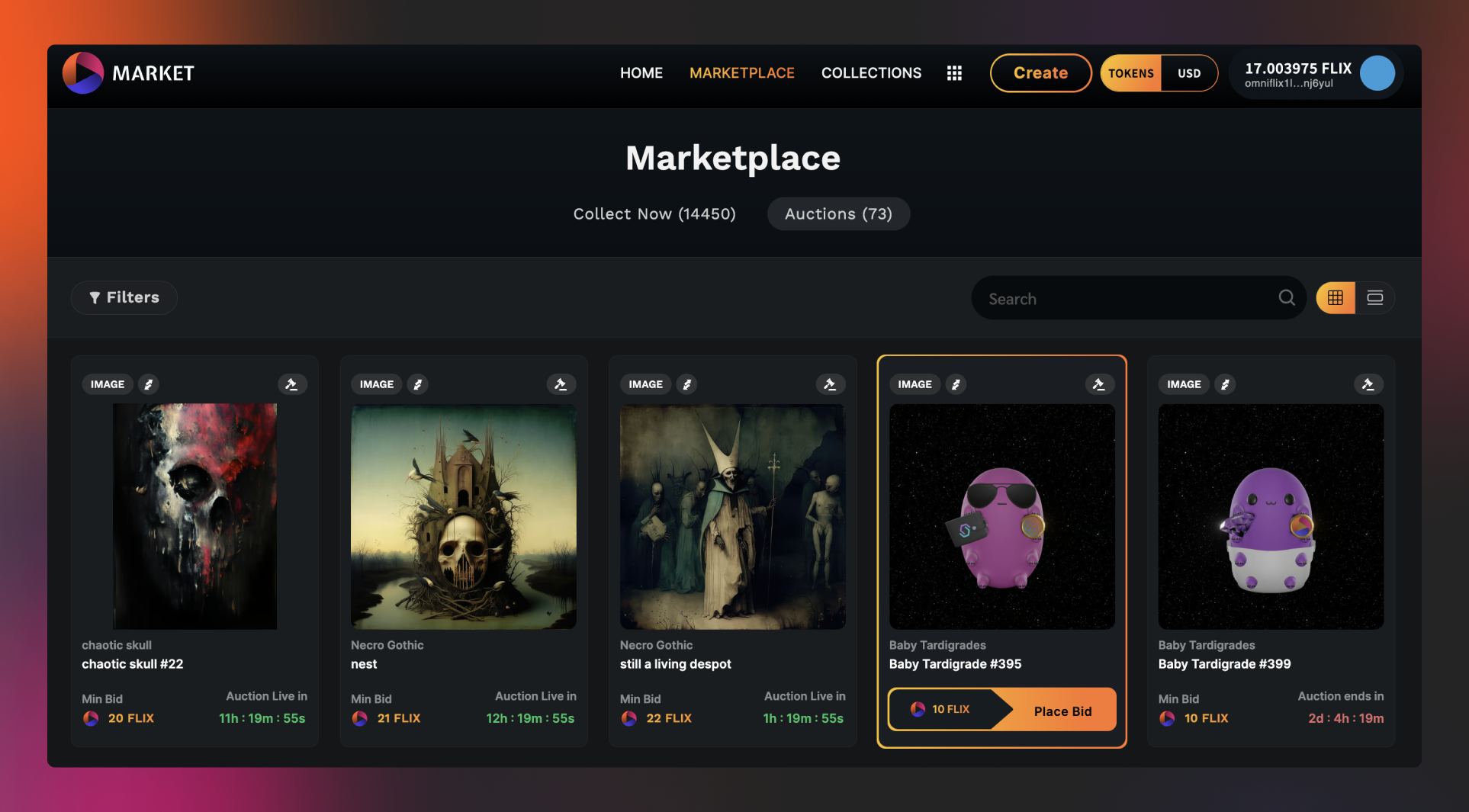OmniFlix.Market/marketplace/auctions