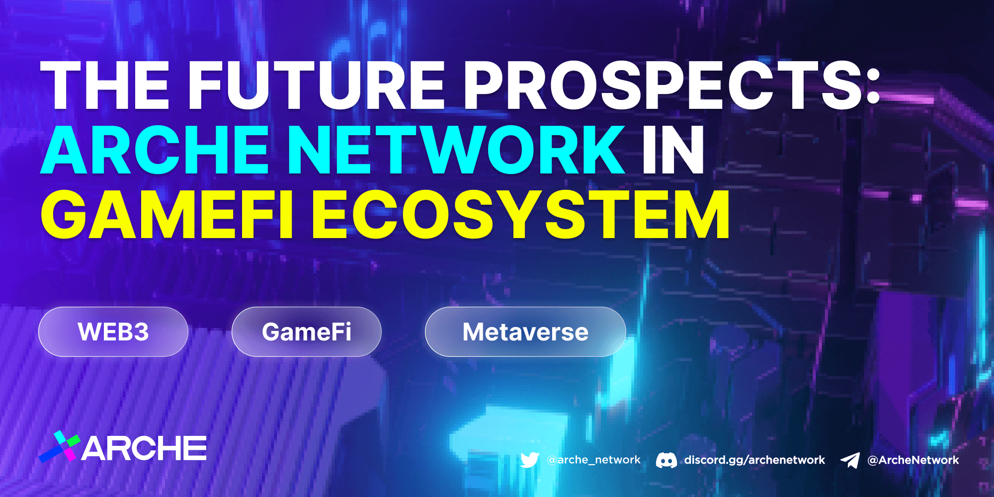 Introducing Arche Network The Metaverse Home for Web3 Gamers