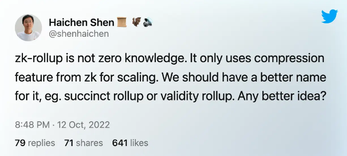 Scroll founder's view on ZK-Rollup
