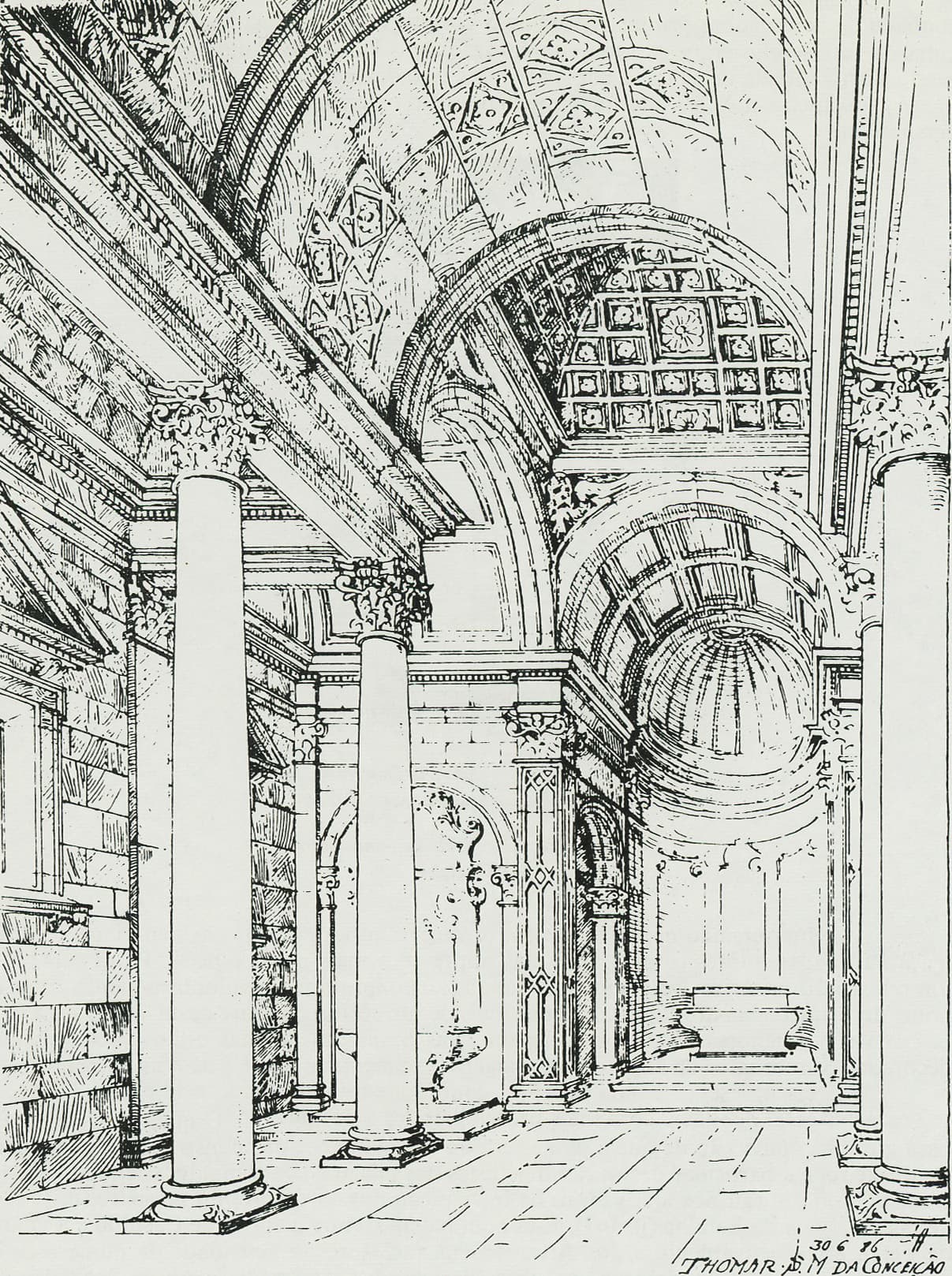 Haupt, Interior of the Hermitage of N. S. da Conceição