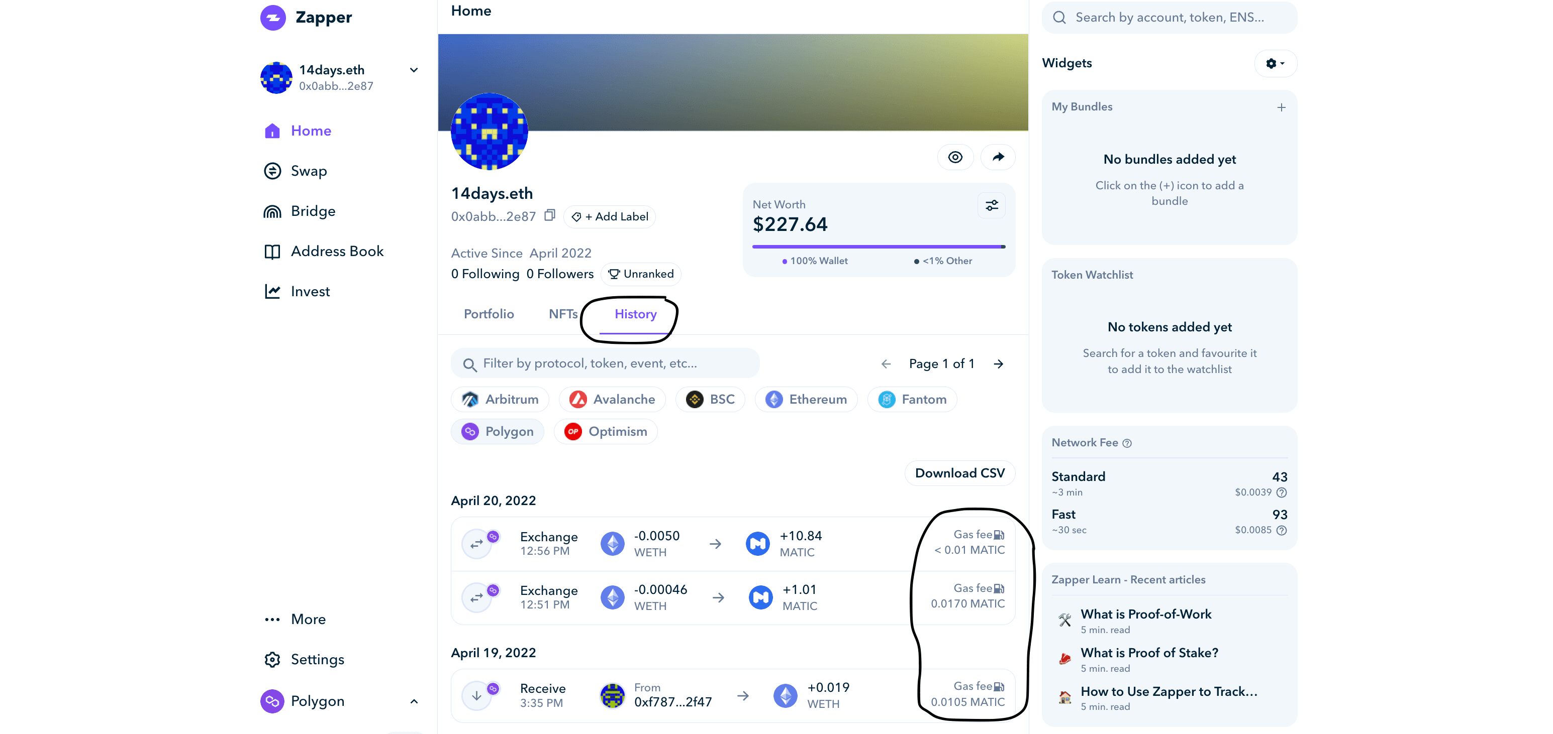 Gas is much cheaper on Layer 2