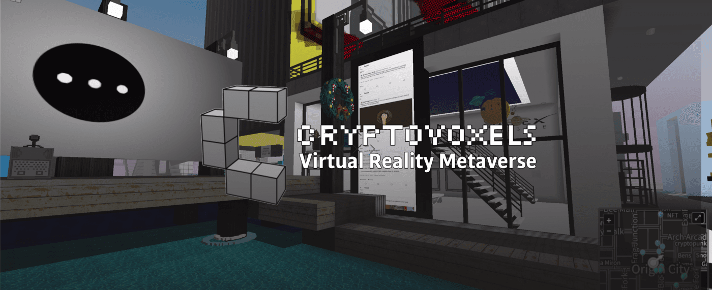 Image source: CryptoVoxels official website