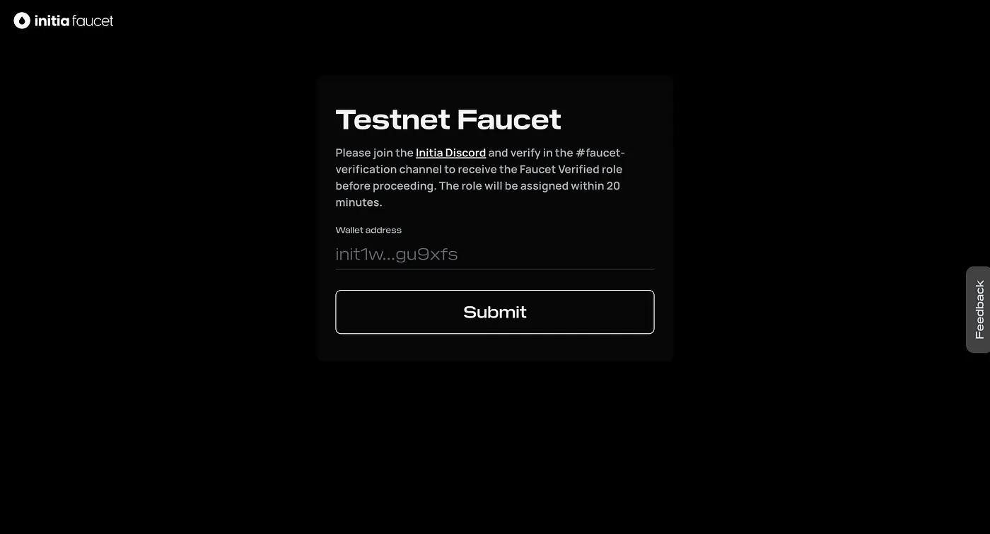 Testnet Faucet