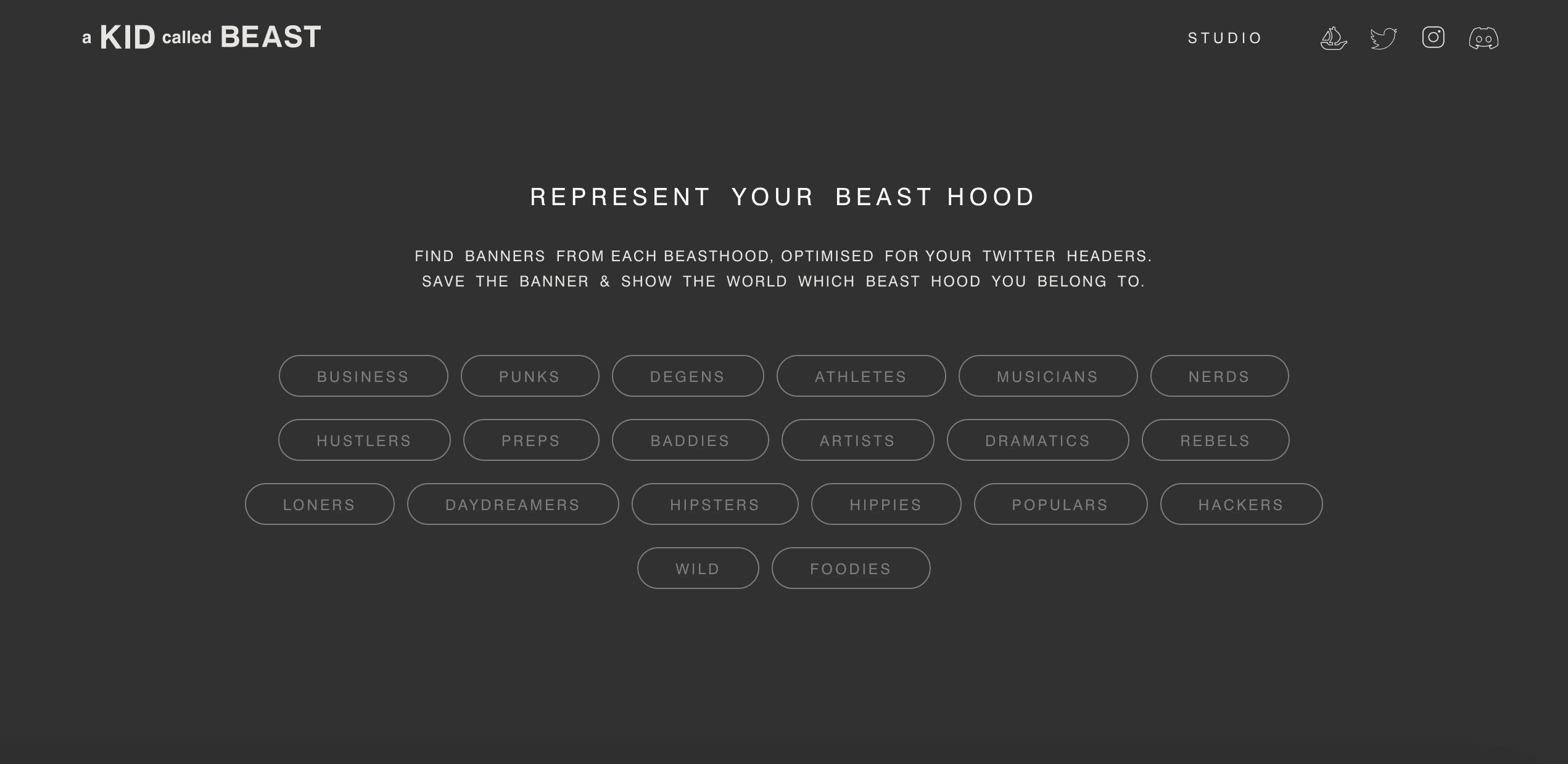 Super-detailed classification on the official website, it's time to represent your beast hood.
