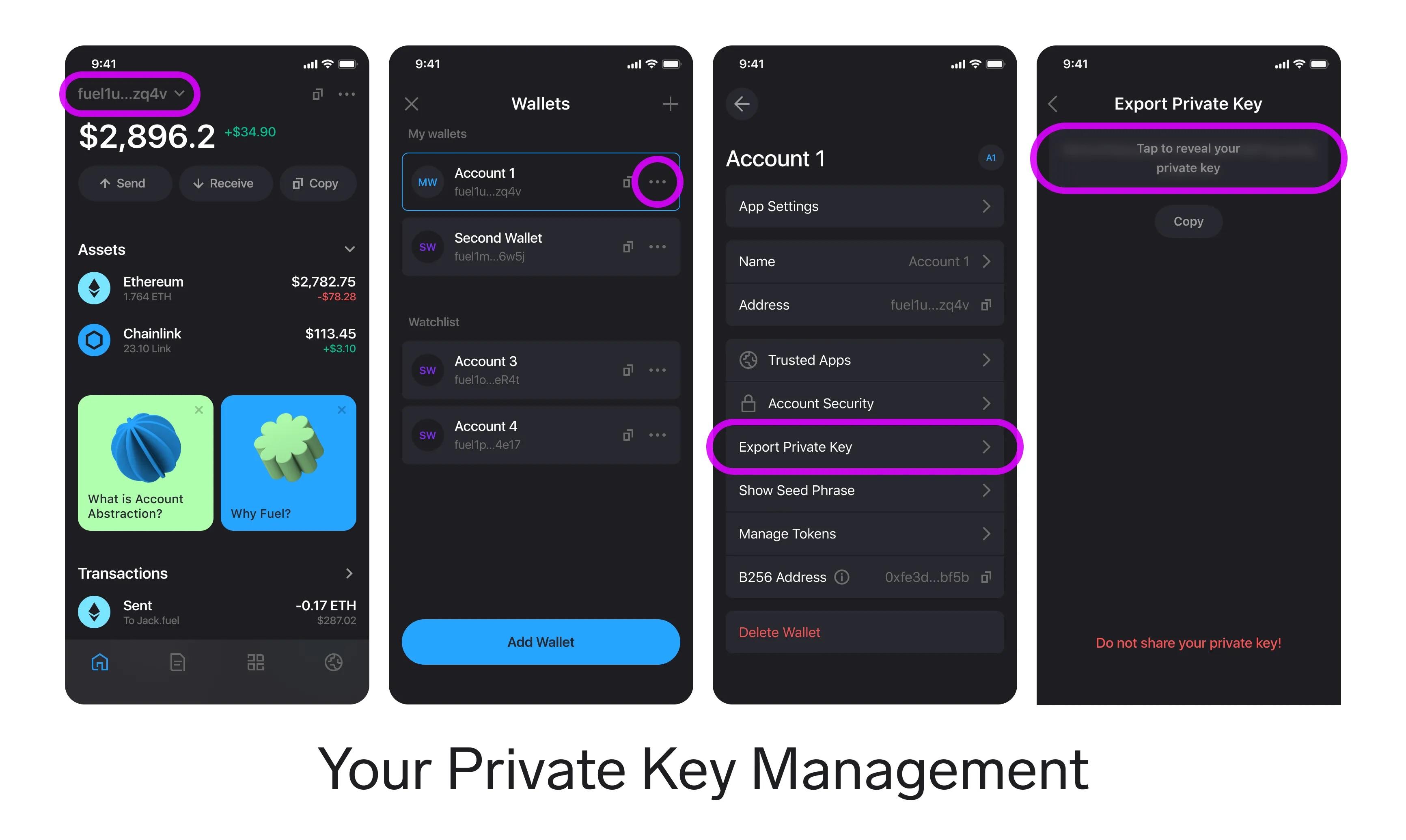 A few easy steps to check on your private key 