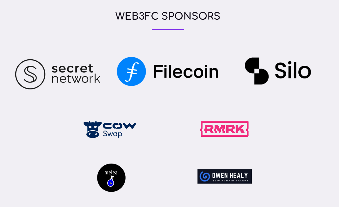 Web3FC Sponsors
