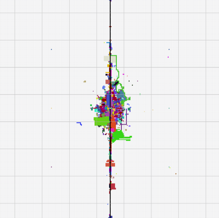 A snapshot of Upstreet Title Deed ownership and location, taken at 9/7/2023