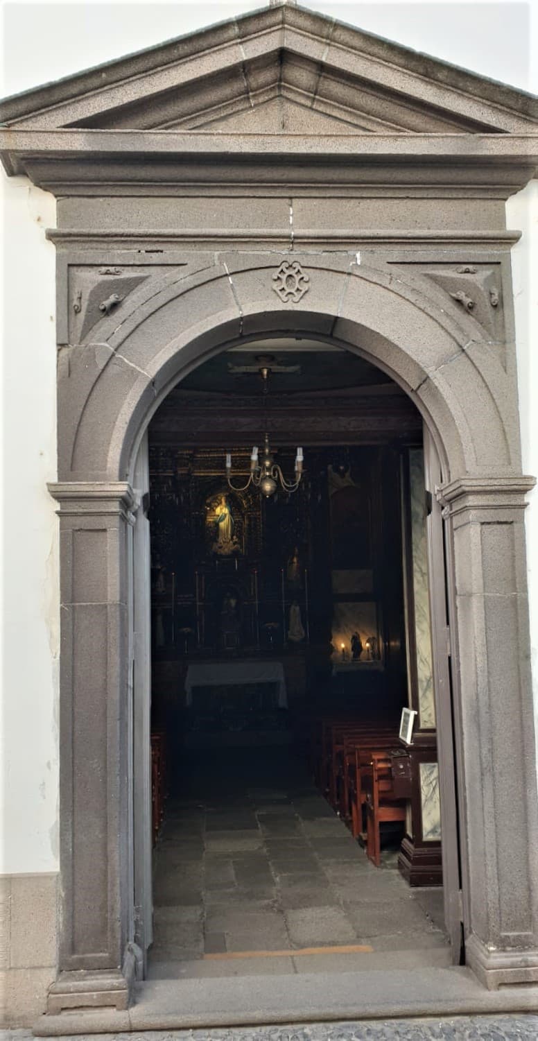 Entrance to the Chapel
