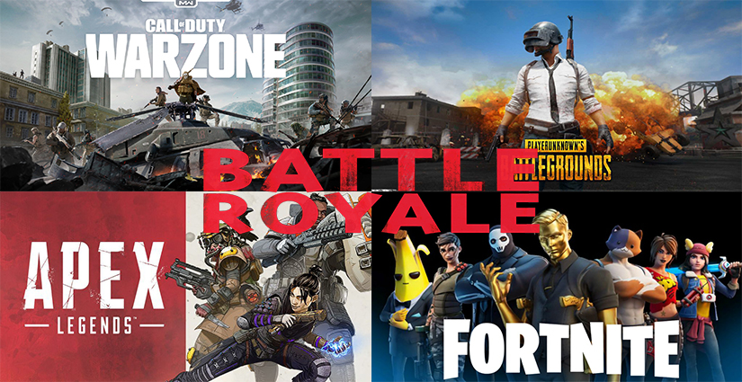 PLAYERUNKOWN's Battlegrounds was the first game to popularize the battle-royale format, followed by Fortnite, then Call of Duty: Warzone and Apex Legends