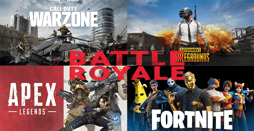 PLAYERUNKOWN's Battlegrounds was the first game to popularize the battle-royale format, followed by Fortnite, then Call of Duty: Warzone and Apex Legends