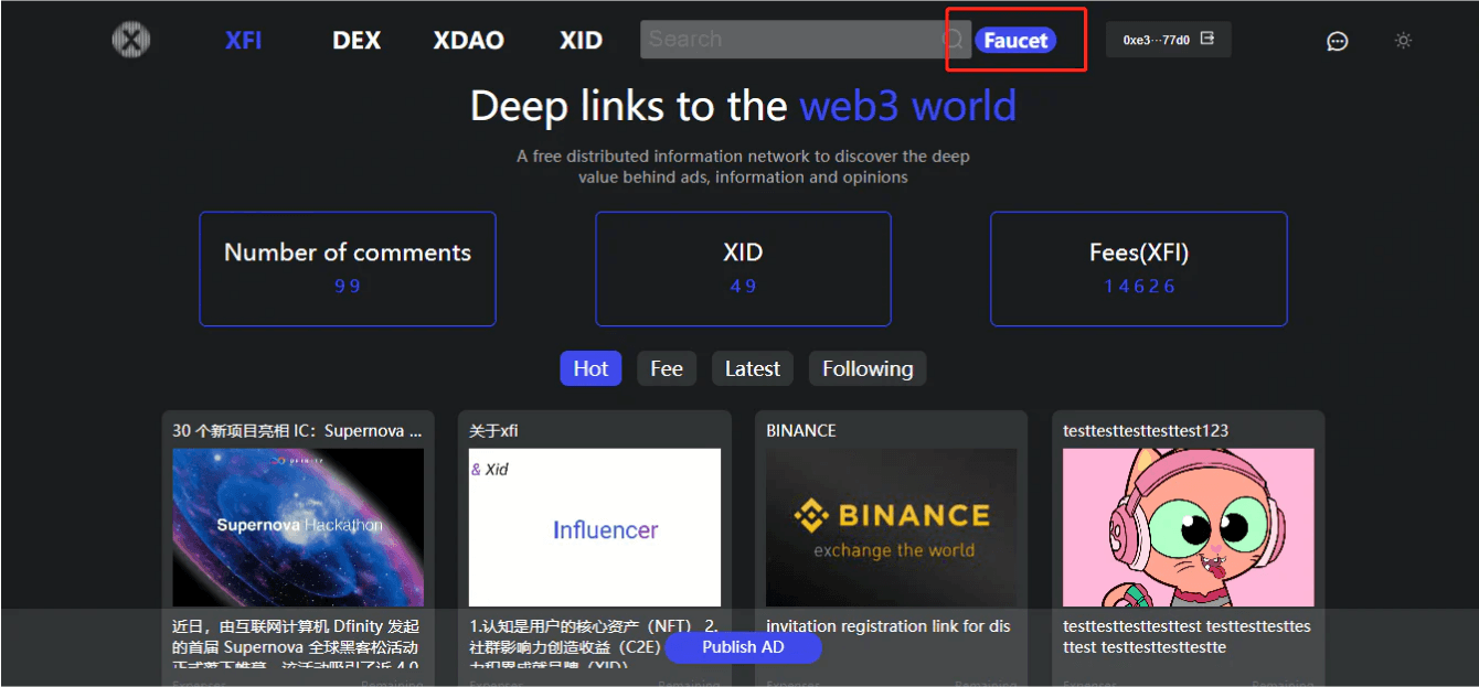 XFI Testing Tutorial — xfi procotol