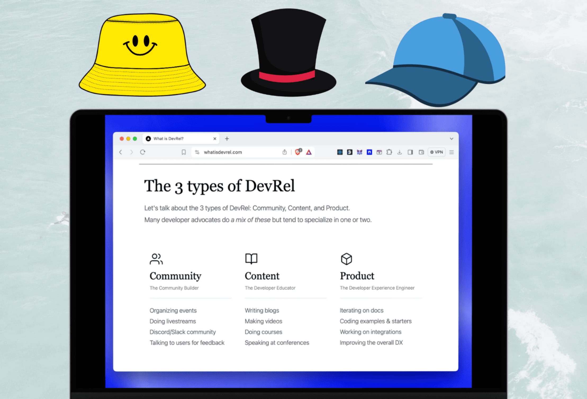 3 types of DevRel