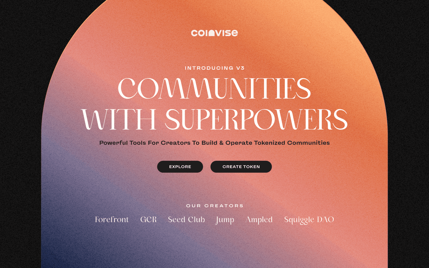 Landing page redesign 2021