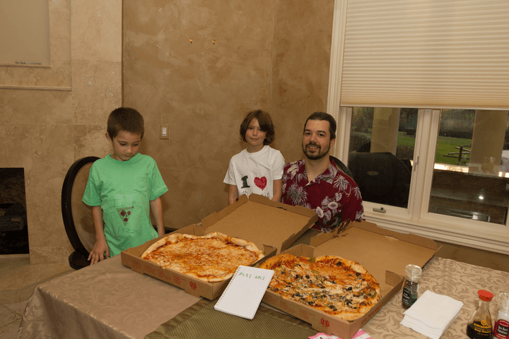 Eating pizza every May 22nd to honor Laszlo Hanyecz