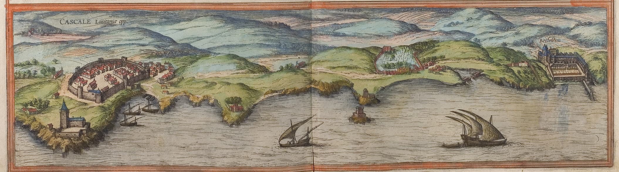 "Cascale" (Braun and Hogenberg. "Civitates Orbis Terrarum", 1572).