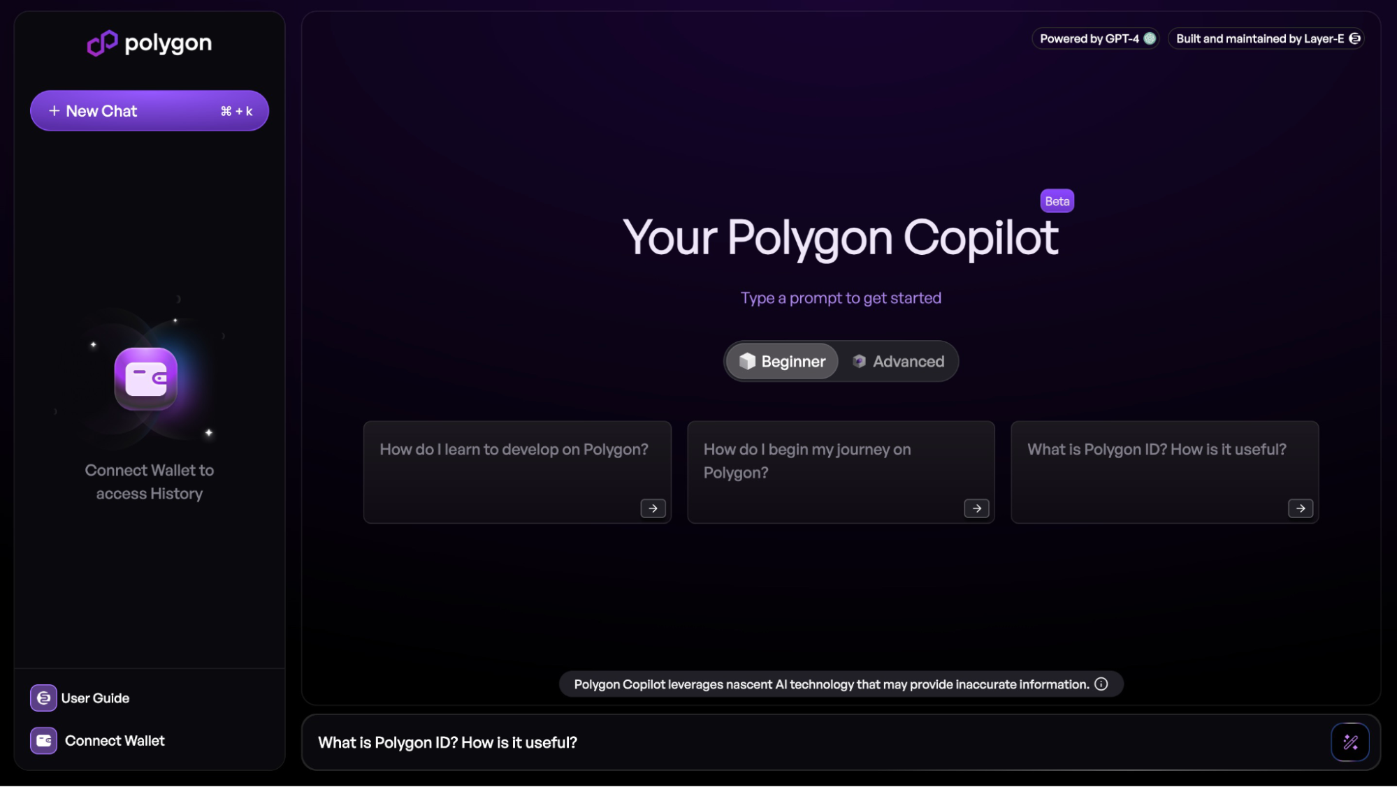 Polygon Copilot：您的Web3向导