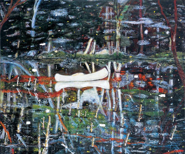 Peter Doig - White Canoe 1990/1