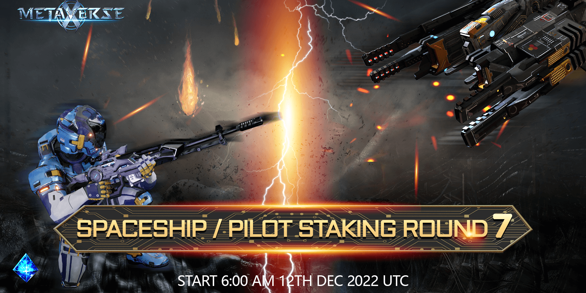 Staking Round 12 for your Pilots & Space Battleships is here, by  X-Metaverse