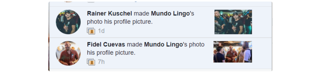 Photos that people are proud of, help spread awareness of Mundo Lingo