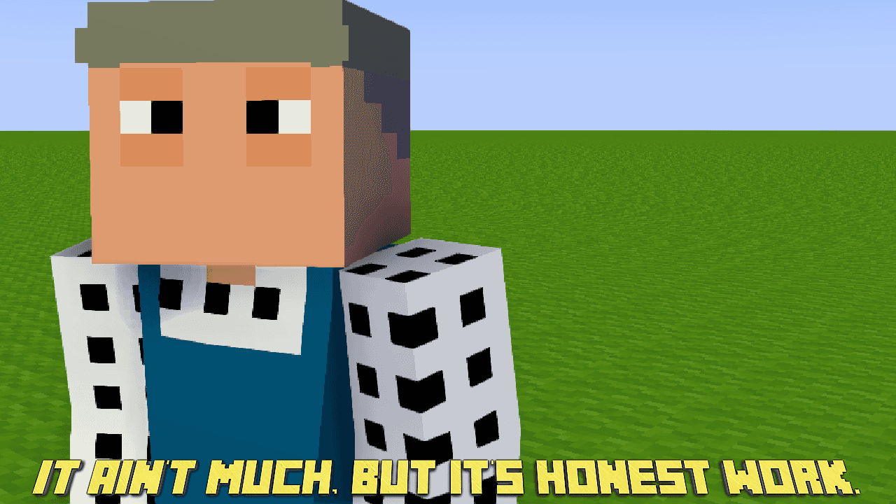 Humble Farmer X Minecraft