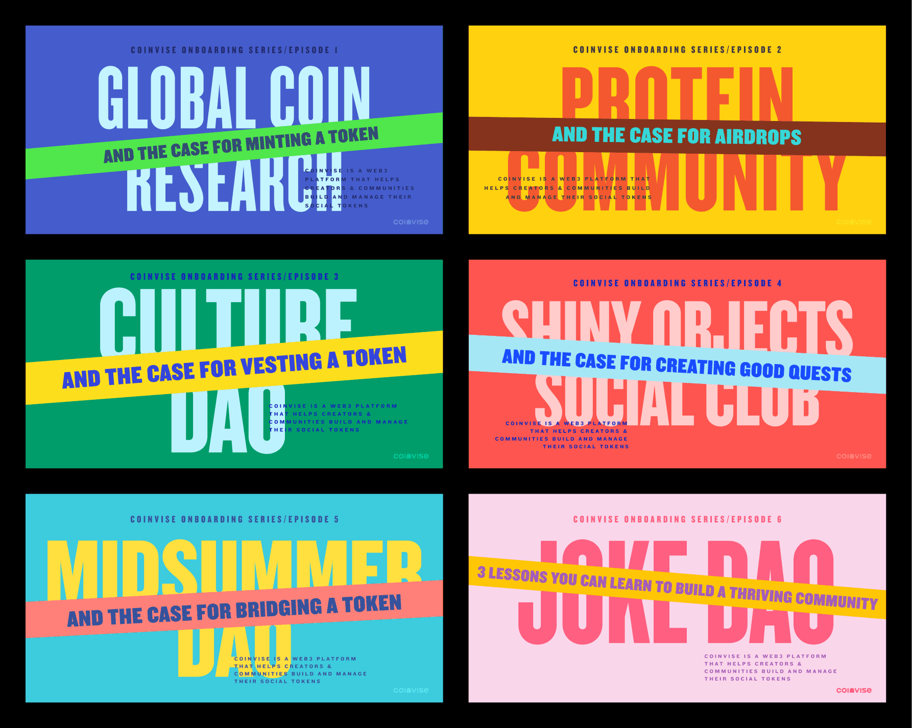 Coinvise Learn Case Studies' Covers