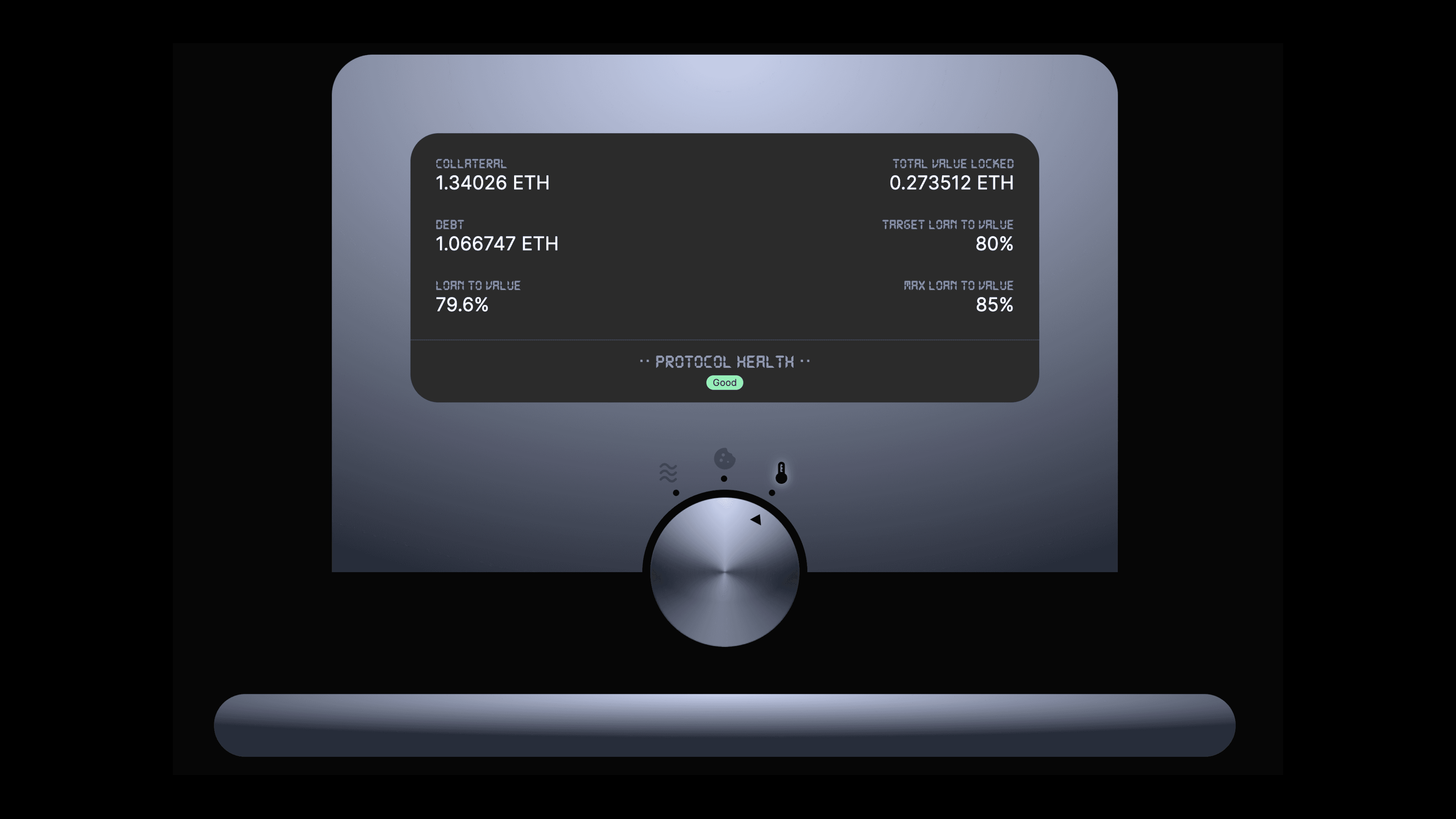 wstETH-ETH Strategy Protocol Health Screenshot