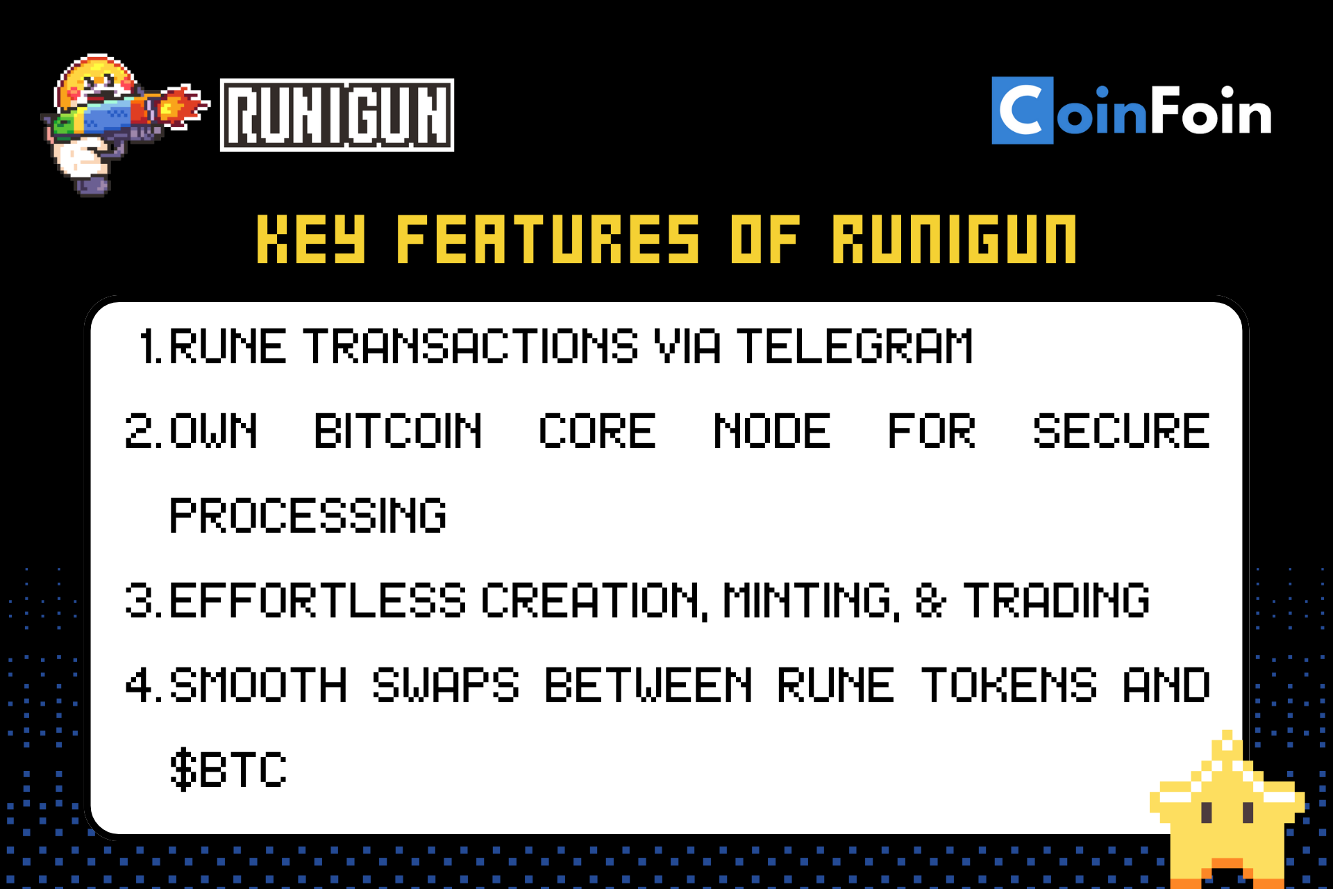 Key Features of RuniGun