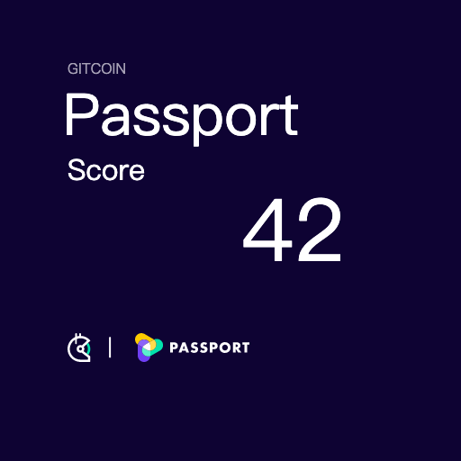 圖片來源：Gitcoin Passport Score