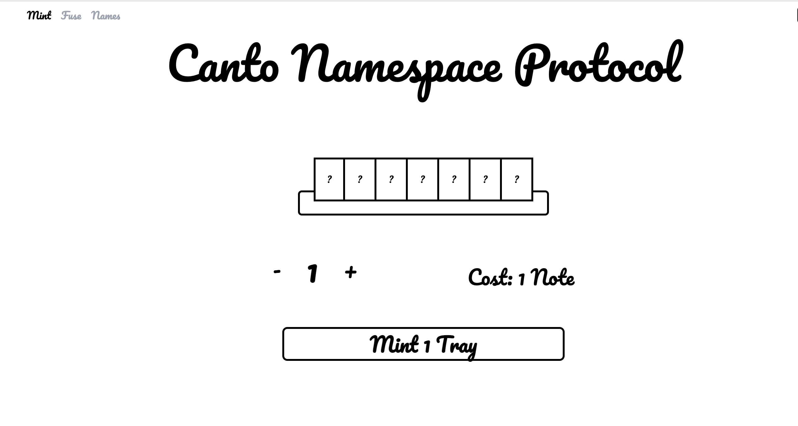 Canto Namespace Protocol