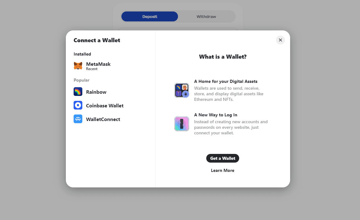 Here is the page for the Connect Window.