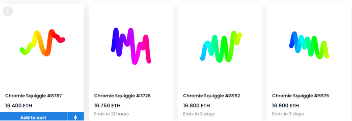 Erick calderon（Snowfro）成名作 Chromie Squiggle