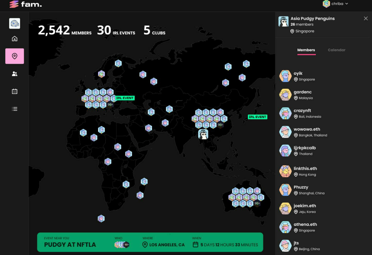 fam. Interactive Community Map