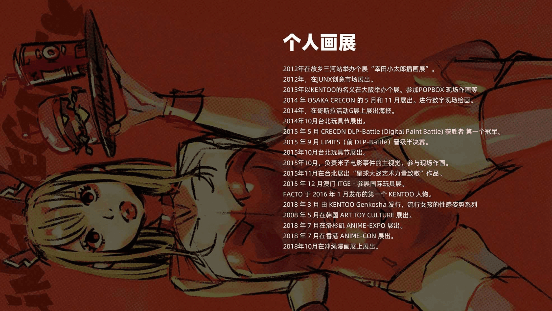 个人画展介绍