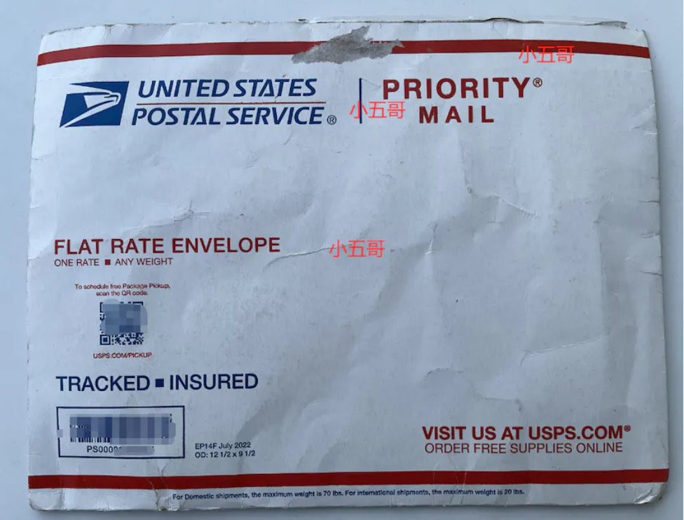 USPU 转运了 美国运通信用卡回国