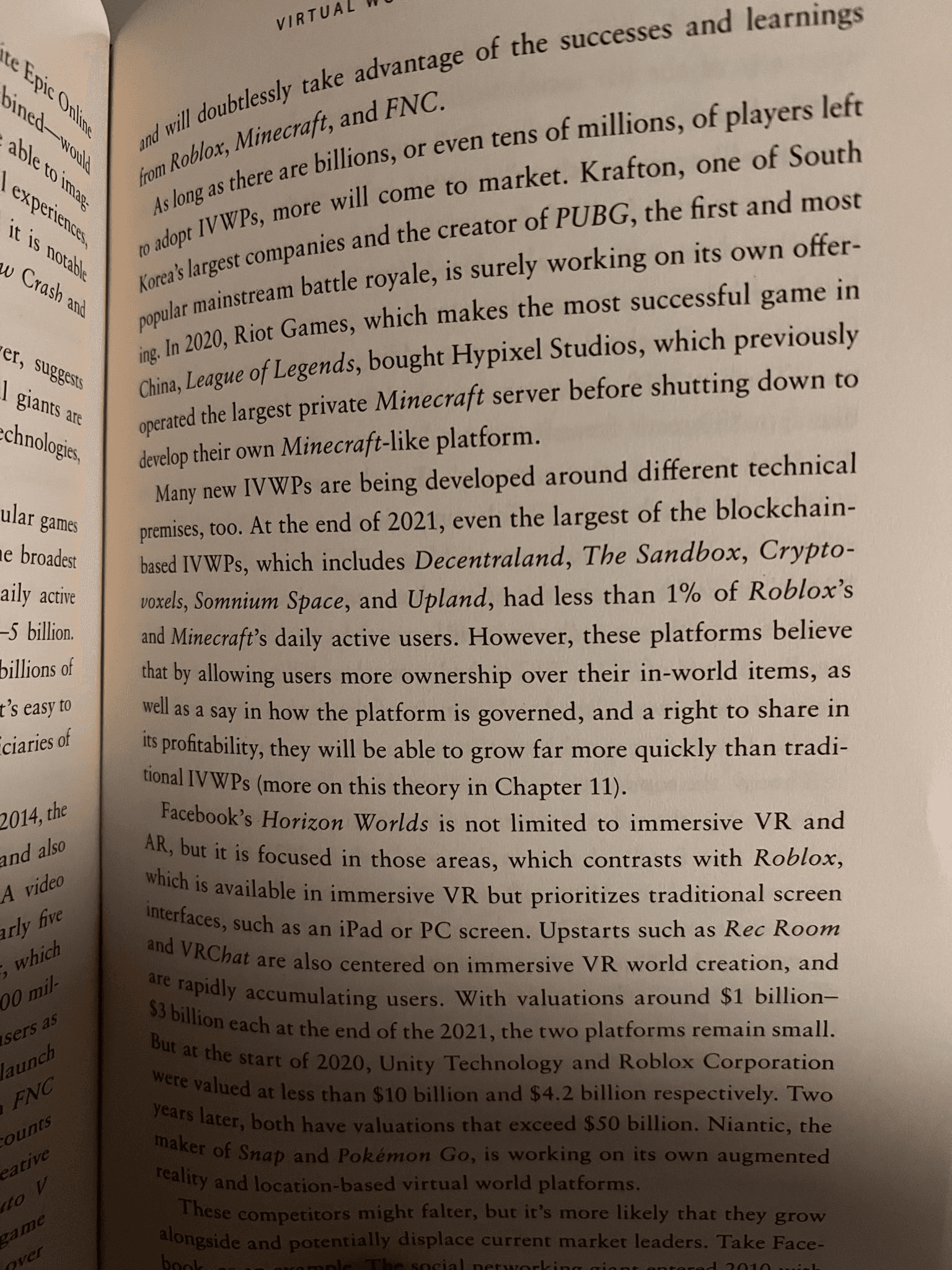 Excerpt from Matthew Ball's Metaverse book: https://www.ballmetaversebook.com/