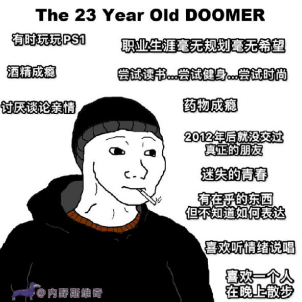 典型的doomer