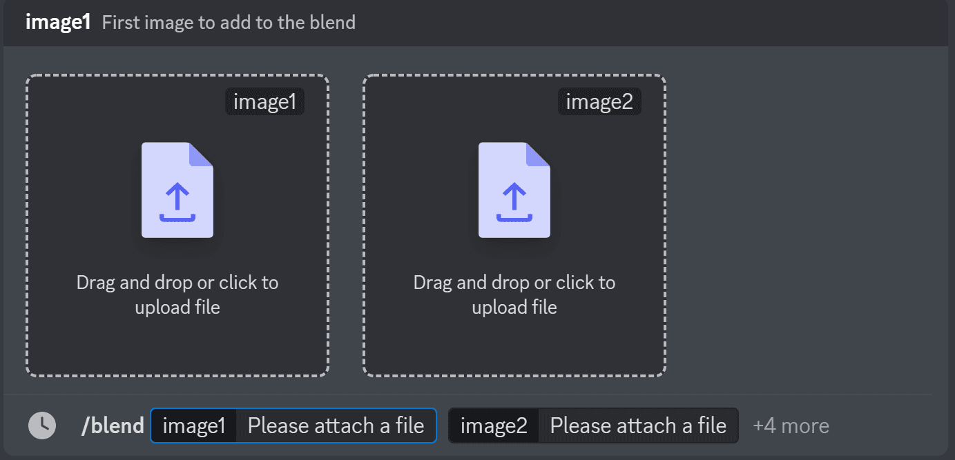 blend images with mid-journey