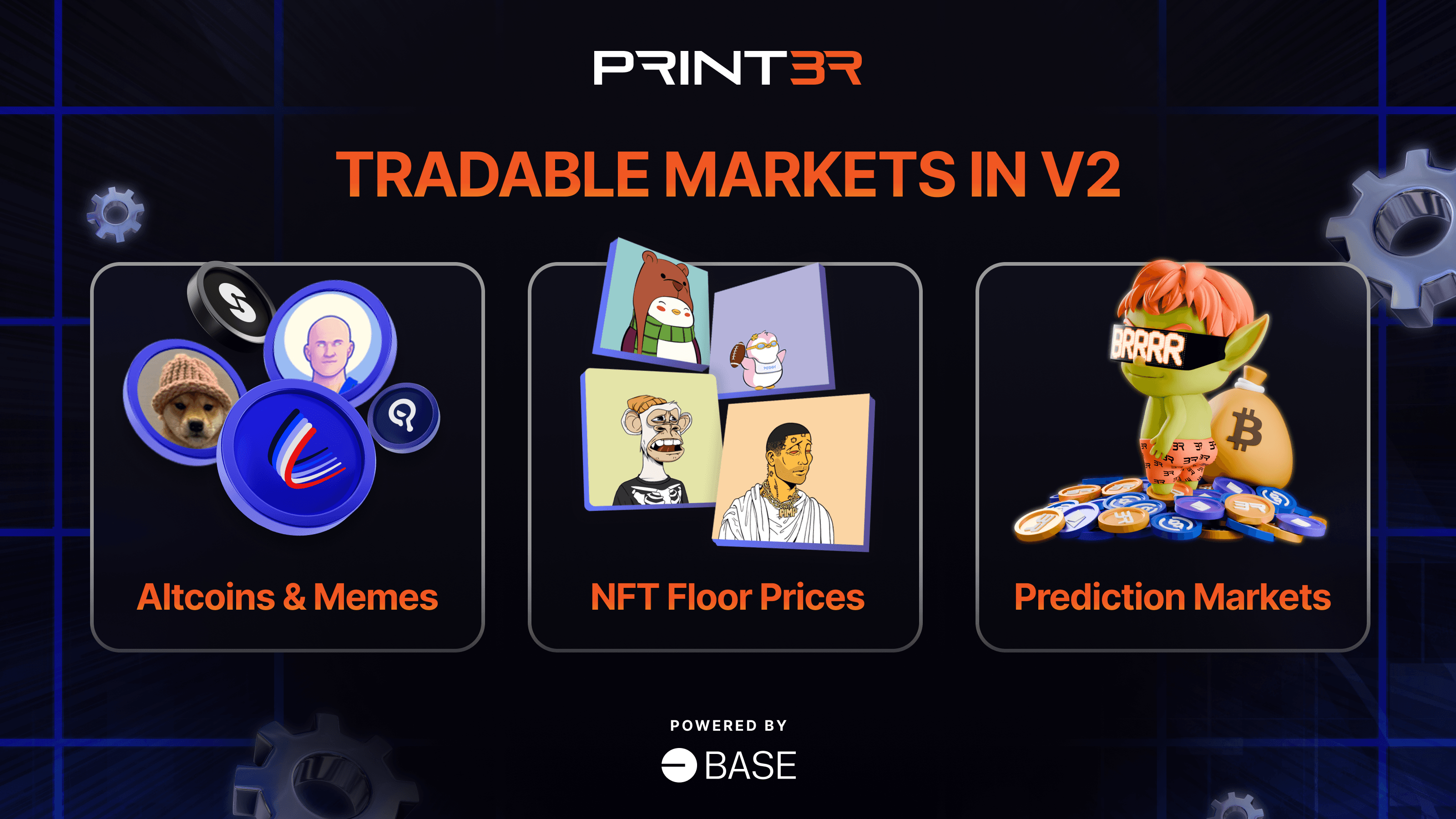 Take a look at the markets our V2 launch will support.