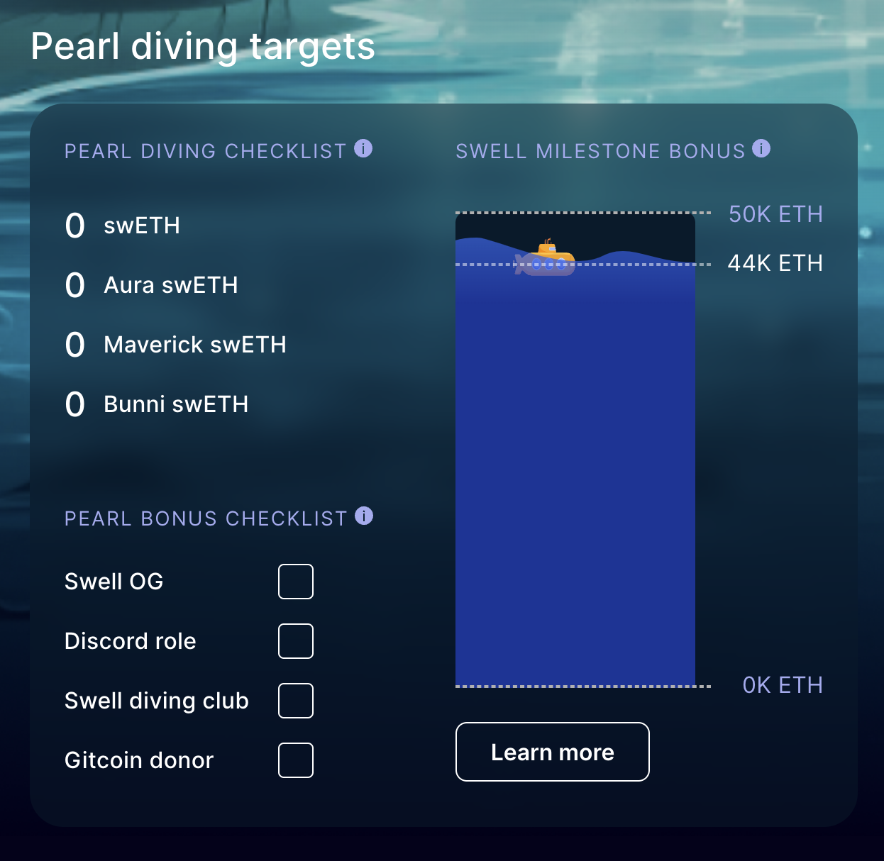Voyage has bootstrapped swETH secondary liquidity across various DEXes.