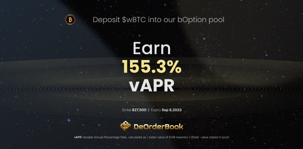The current vAPR available for highest-yield HODL pool.