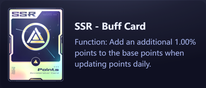 SSR - Buff Card