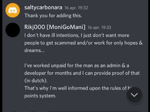 April 16th 2022 ICONOMI Discord