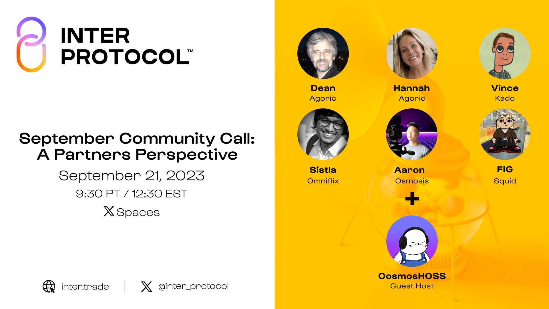 Community Call by Inter Protocol - Sept 21