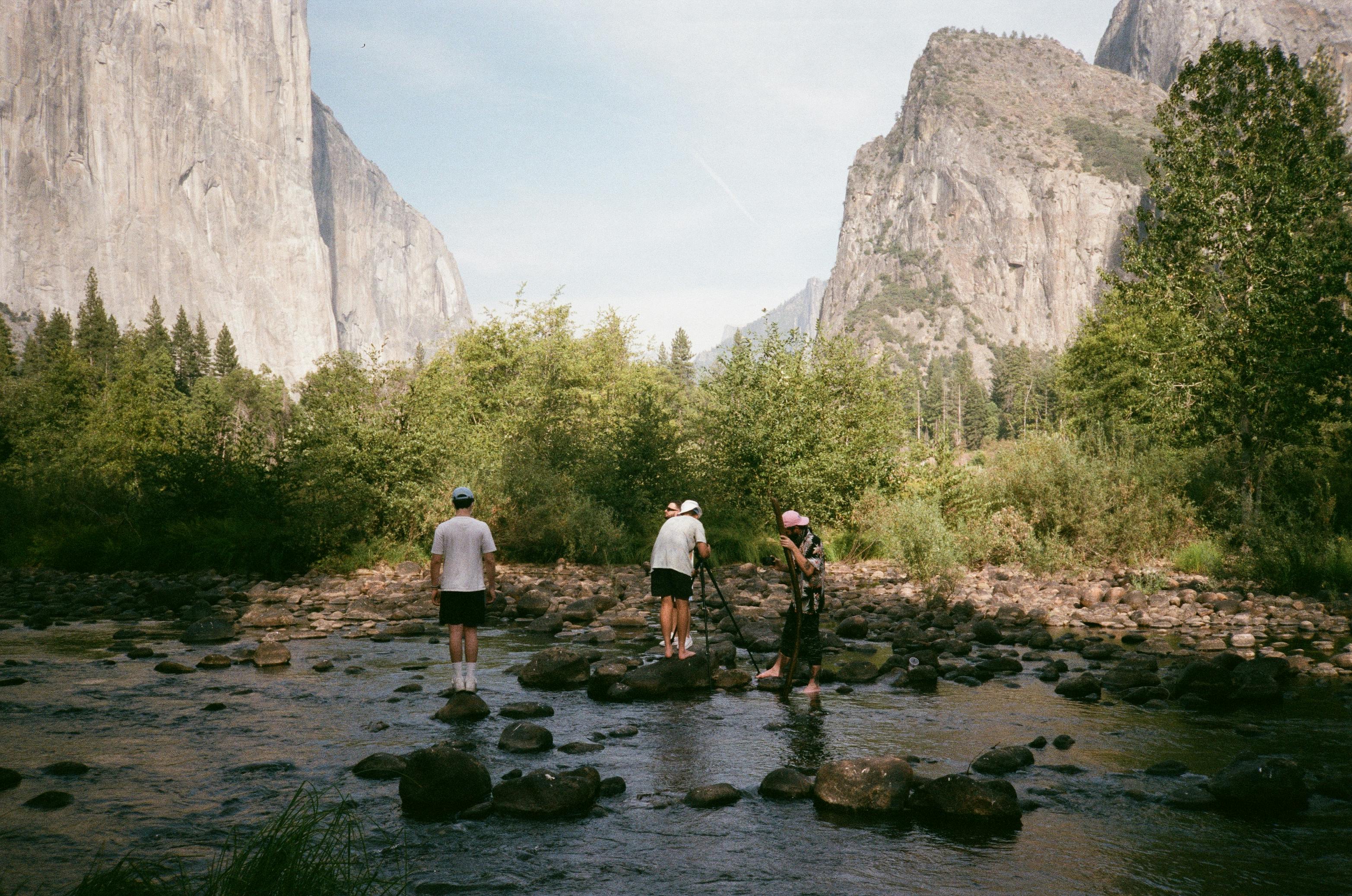 Shooting album artwork with my closest friends in Yosemite National Park