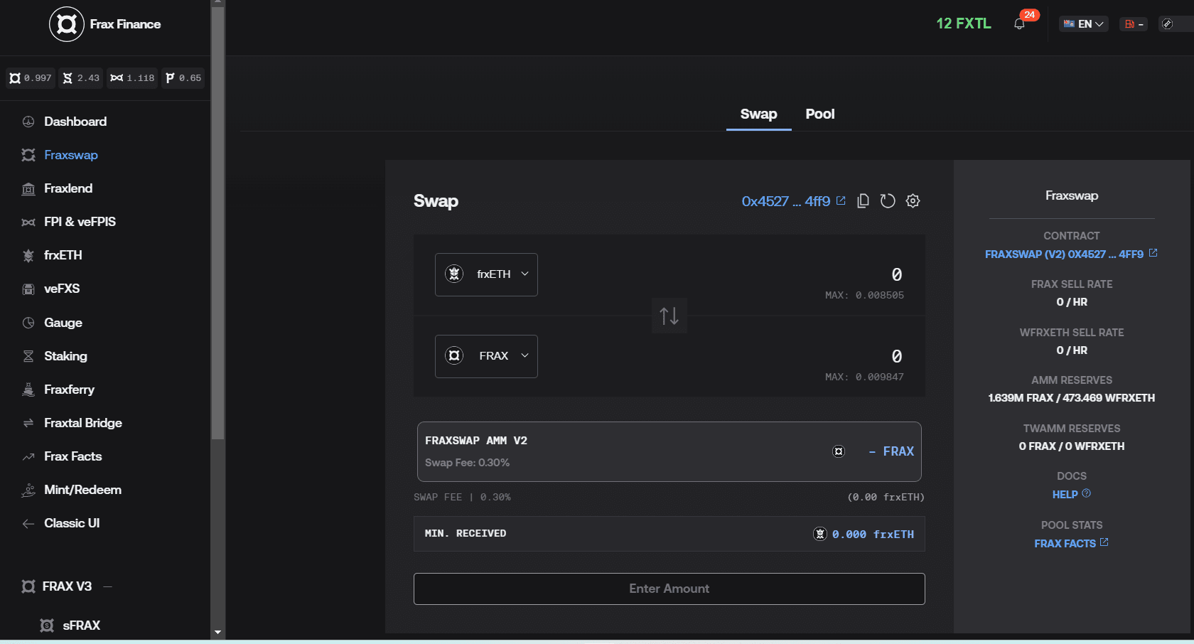 https://app.frax.finance/swap/main